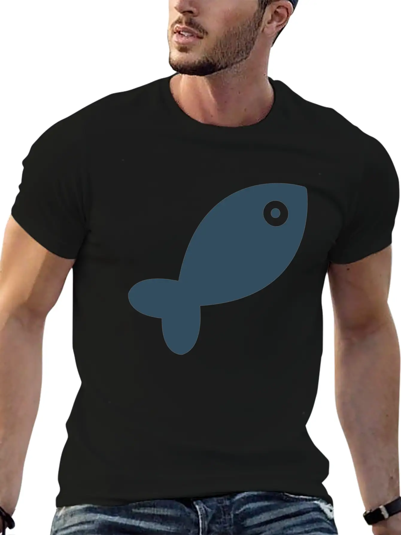 Fish Stylish Everyday T-Shirt – Unisex Basic Cotton Tee