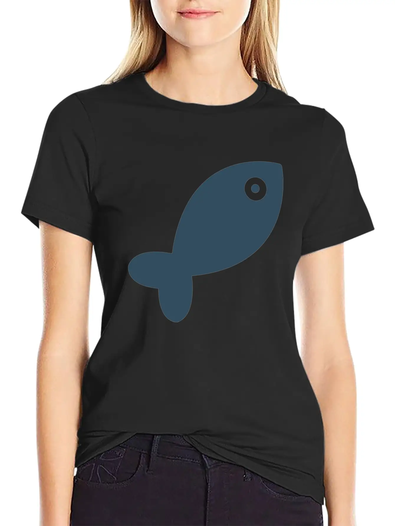 Fish Stylish Everyday T-Shirt – Unisex Basic Cotton Tee