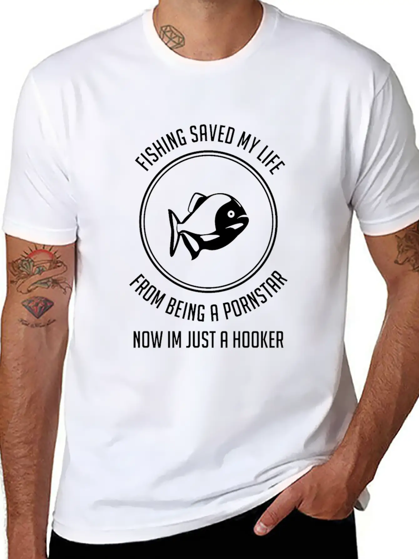 Fishing Angler Fish Fishing Fishing Lake Comfortable Minimalist Graphic Tee – Summer Style Essential