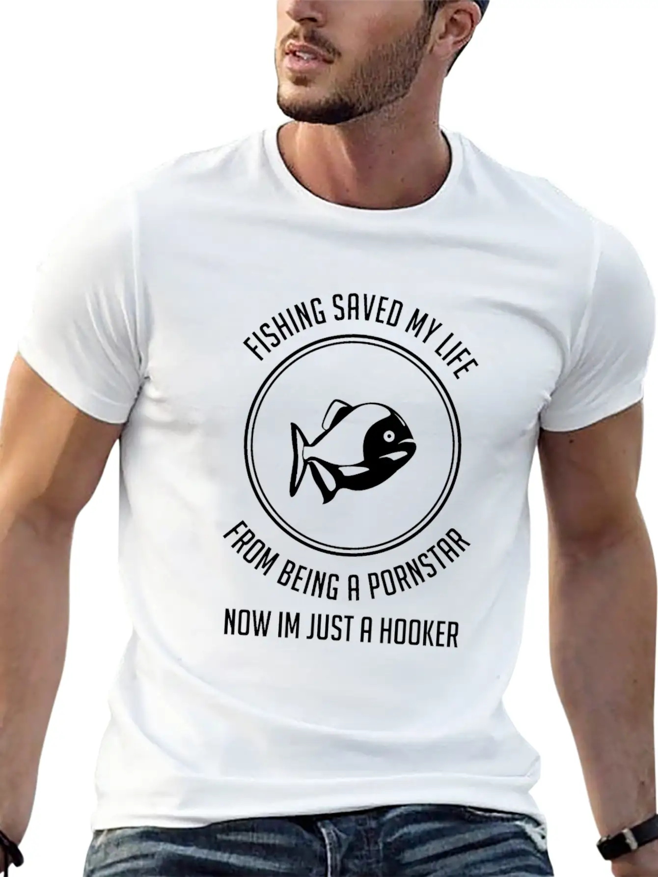Fishing Angler Fish Fishing Fishing Lake Comfortable Minimalist Graphic Tee – Summer Style Essential