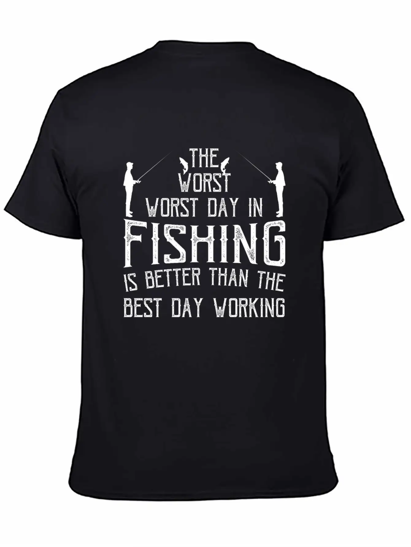 Fishing Angler Fish Fishing Fishing Lake Essential Unisex Summer Tee – Soft Cotton Casual Fit