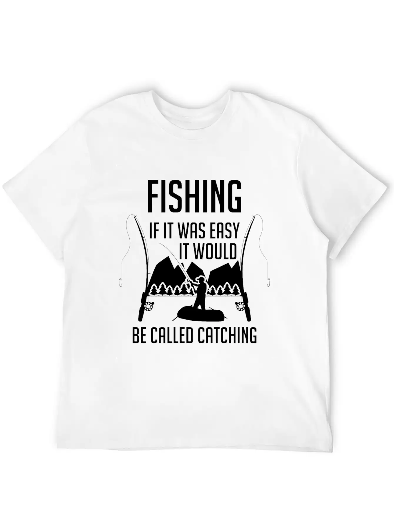 Fishing Angler Fish Fishing Fishing Lake Timeless Short Sleeve Tee – Comfy And Minimalist Design