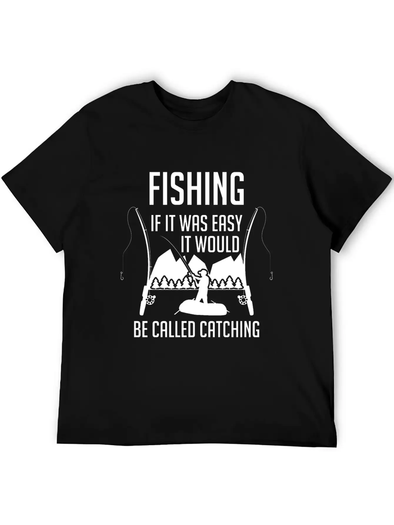 Fishing Angler Fish Fishing Fishing Lake Timeless Short Sleeve Tee – Comfy And Minimalist Design