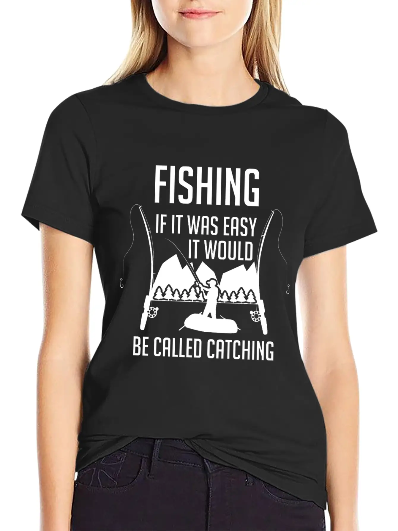 Fishing Angler Fish Fishing Fishing Lake Timeless Short Sleeve Tee – Comfy And Minimalist Design