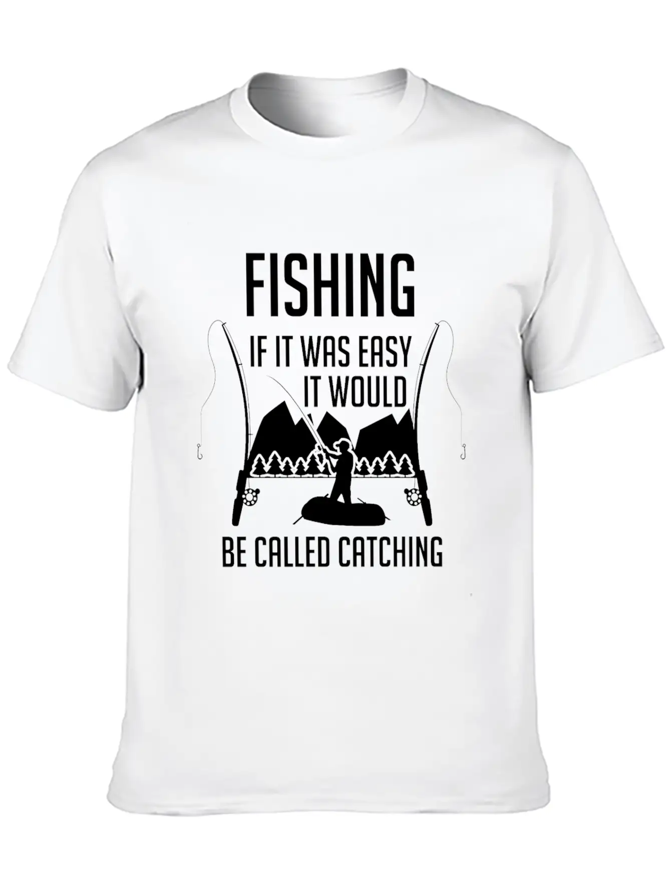 Fishing Angler Fish Fishing Fishing Lake Timeless Short Sleeve Tee – Comfy And Minimalist Design