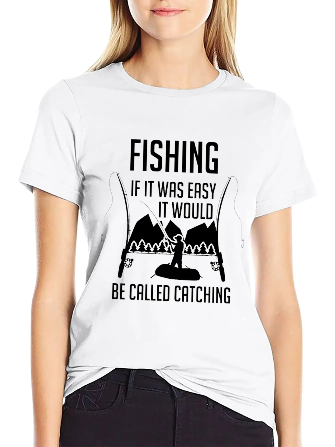 Fishing Angler Fish Fishing Fishing Lake Timeless Short Sleeve Tee – Comfy And Minimalist Design