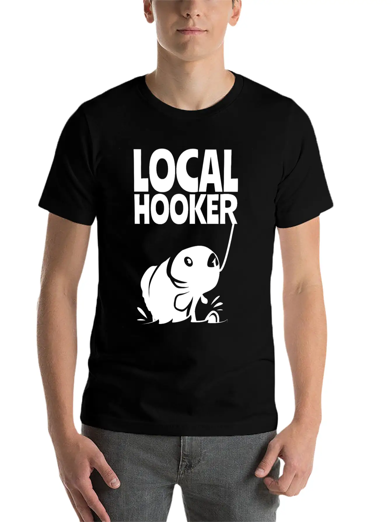 Fishing Angler Fish Fishing Fishing Lake Unisex Short Sleeve Soft Cotton T-Shirt – Casual Everyday Wear