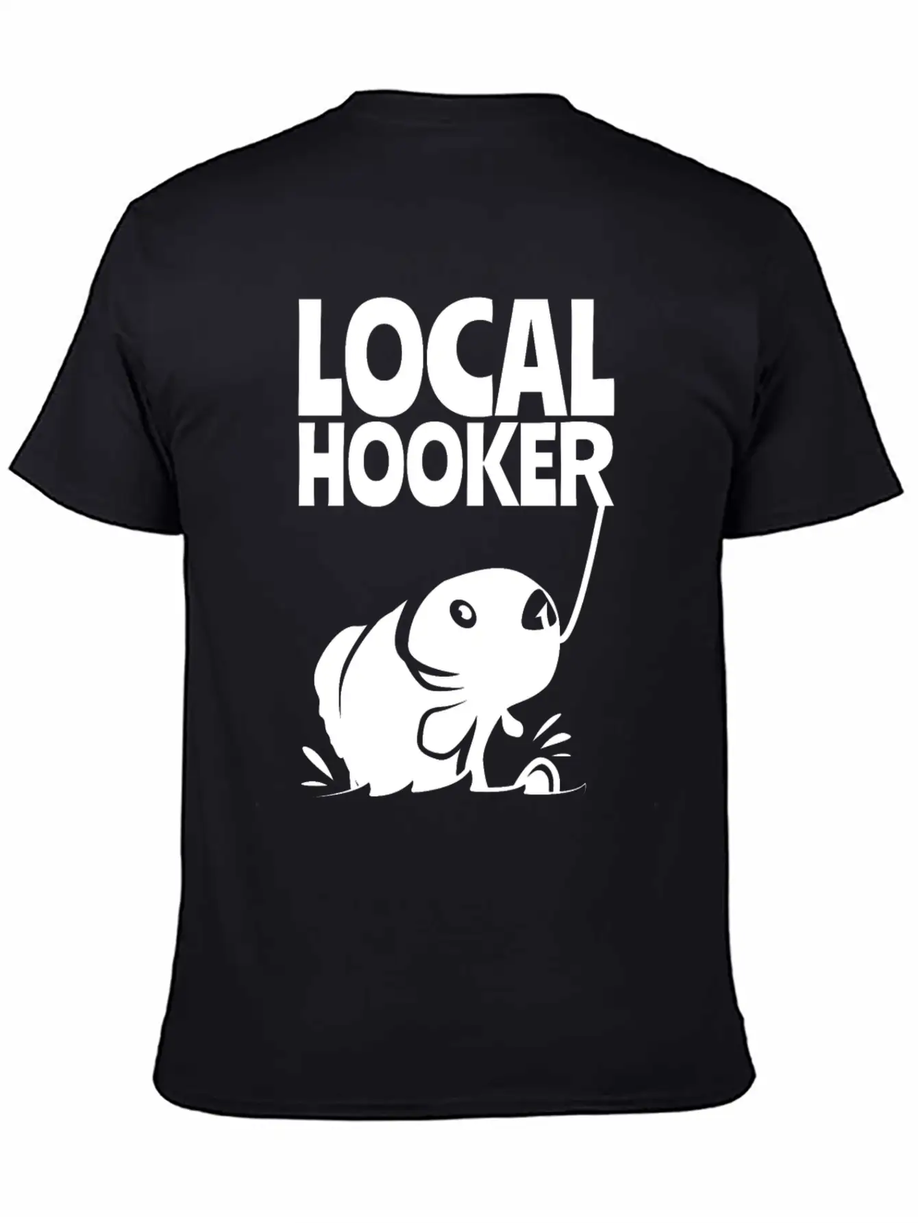 Fishing Angler Fish Fishing Fishing Lake Unisex Short Sleeve Soft Cotton T-Shirt – Casual Everyday Wear