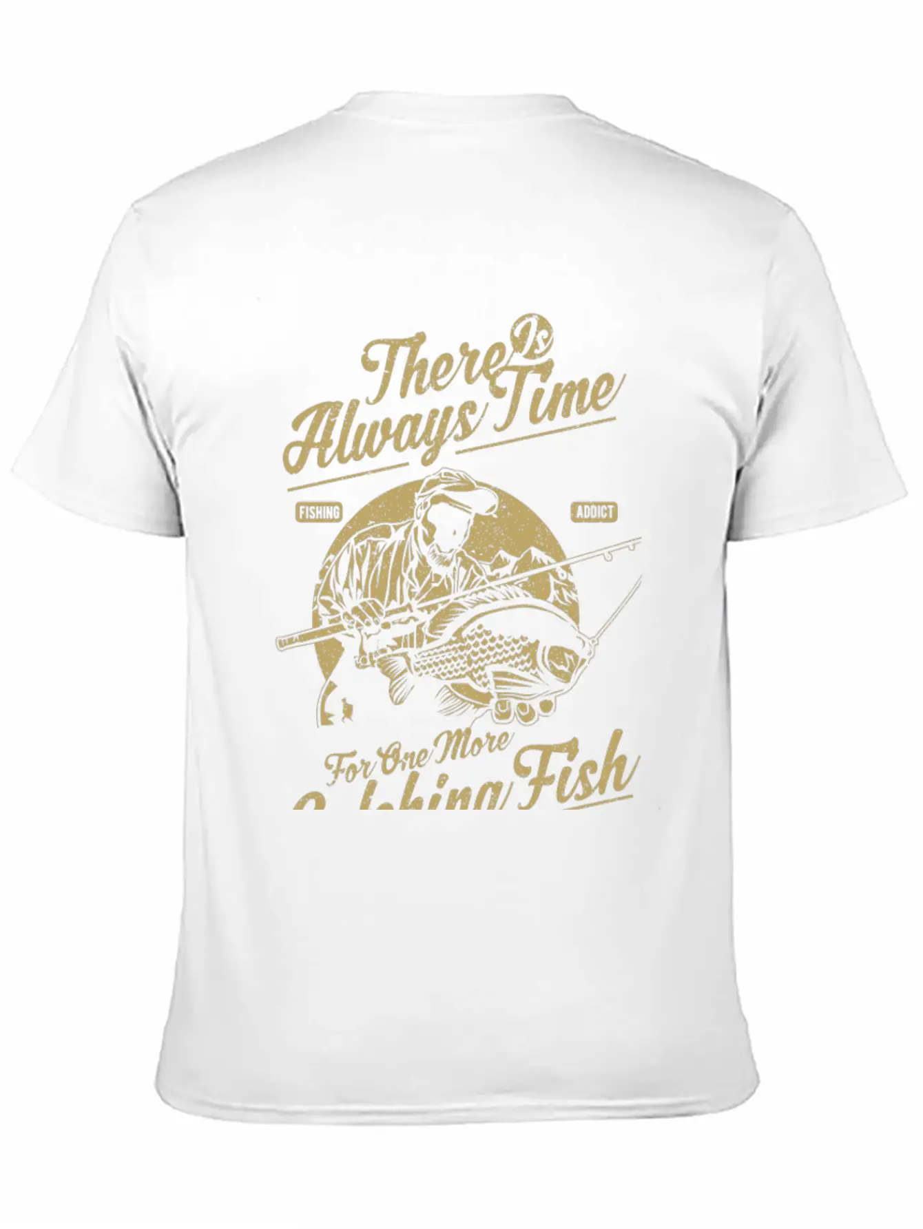 Fishing Catching Fish Stylish Everyday T-Shirt – Unisex Basic Cotton Tee