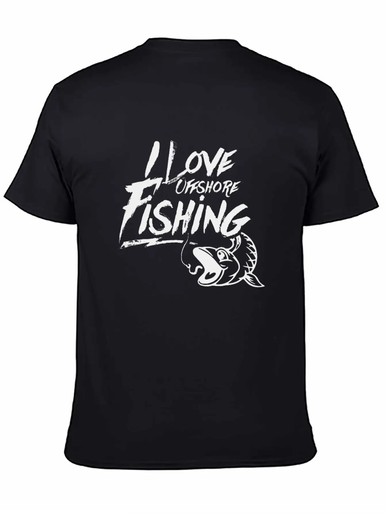 Fishing Fish Hook Fisher Fisherman Rod Unisex Casual T-Shirt – Clean Design For Daily Comfort