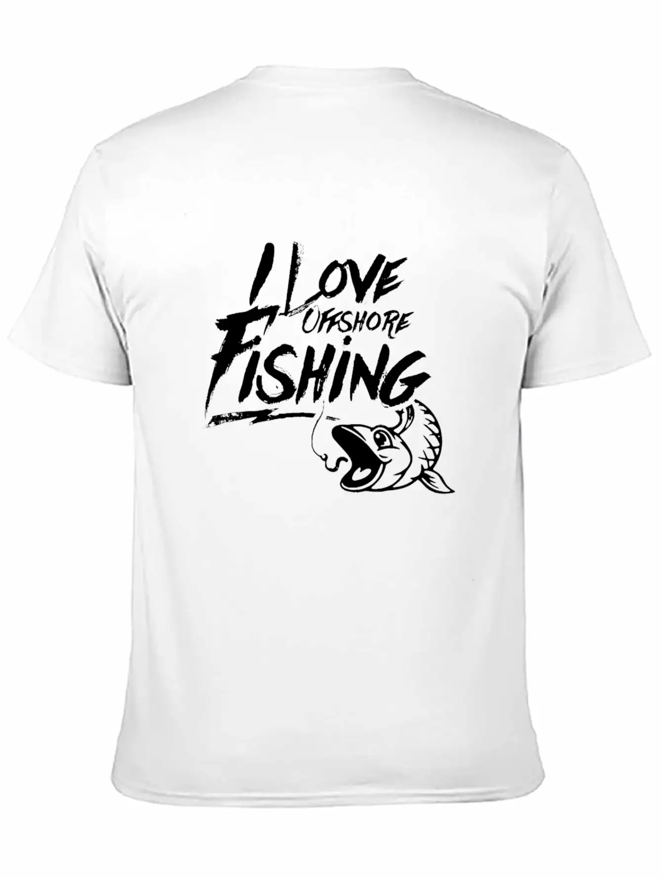 Fishing Fish Hook Fisher Fisherman Rod Unisex Casual T-Shirt – Clean Design For Daily Comfort