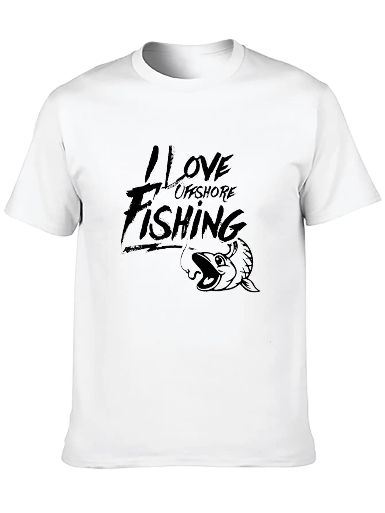 Fishing Fish Hook Fisher Fisherman Rod Unisex Casual T-Shirt – Clean Design For Daily Comfort