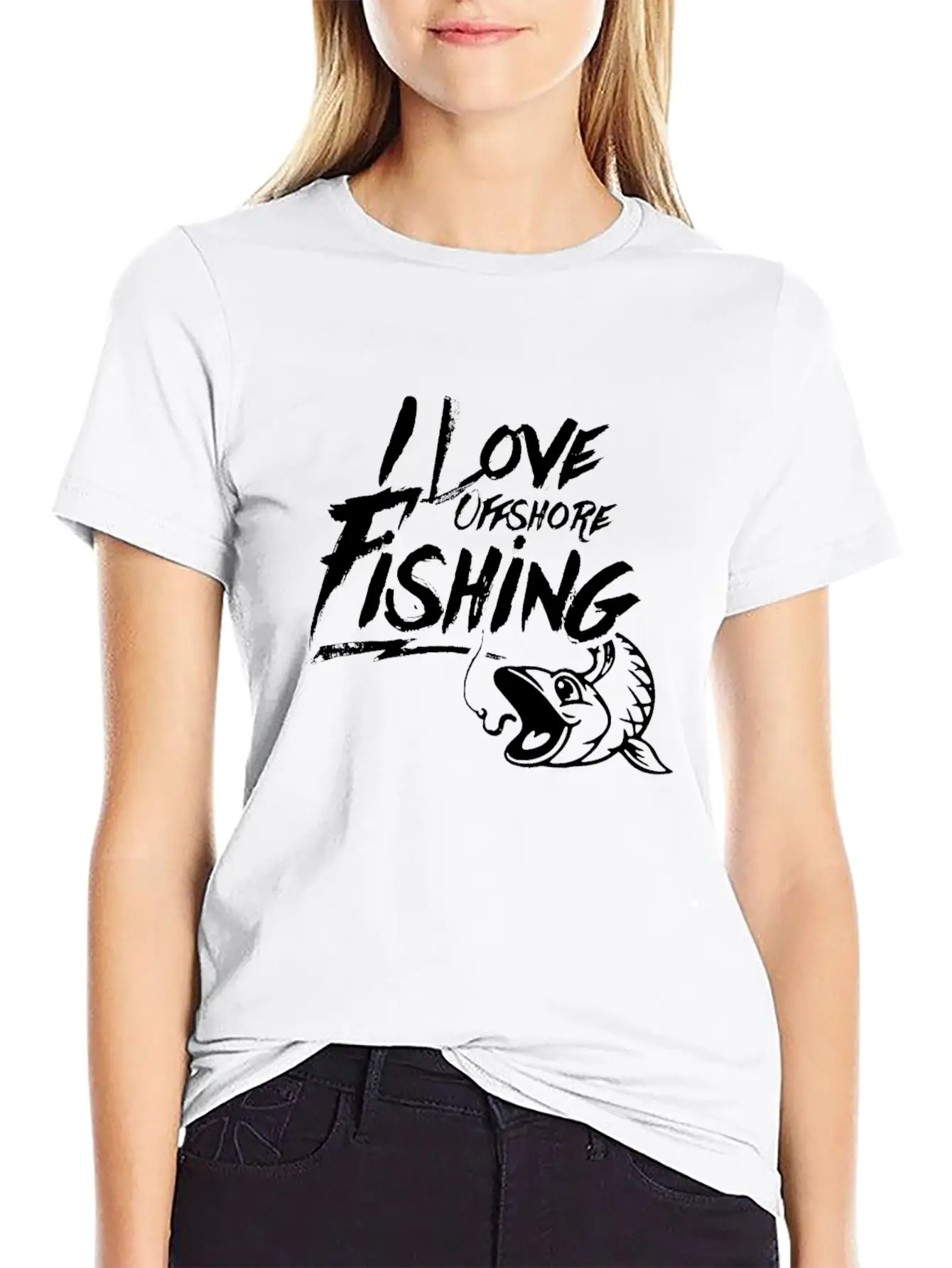 Fishing Fish Hook Fisher Fisherman Rod Unisex Casual T-Shirt – Clean Design For Daily Comfort