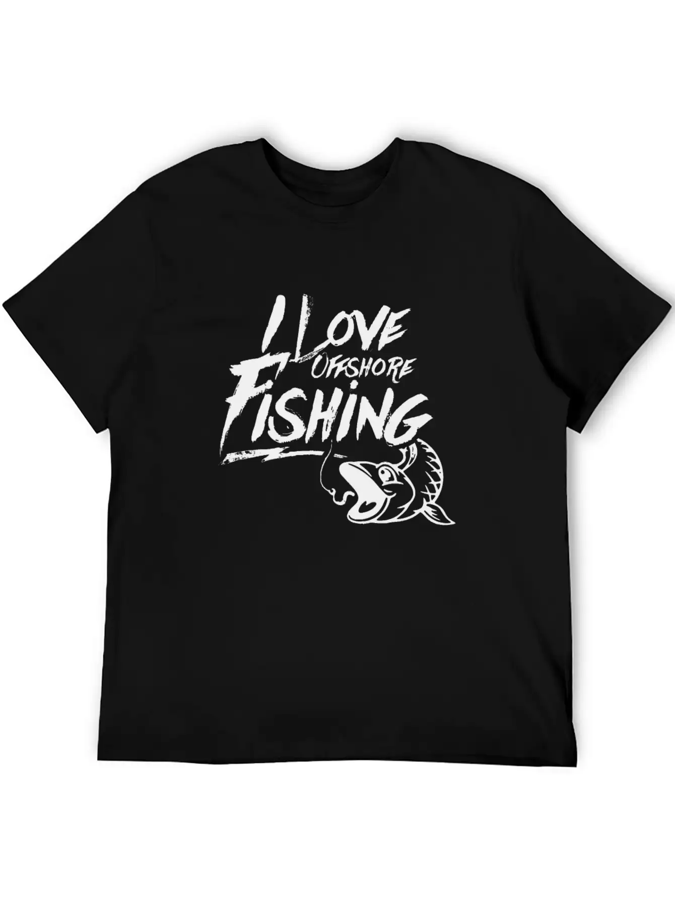 Fishing Fish Hook Fisher Fisherman Rod Unisex Casual T-Shirt – Clean Design For Daily Comfort