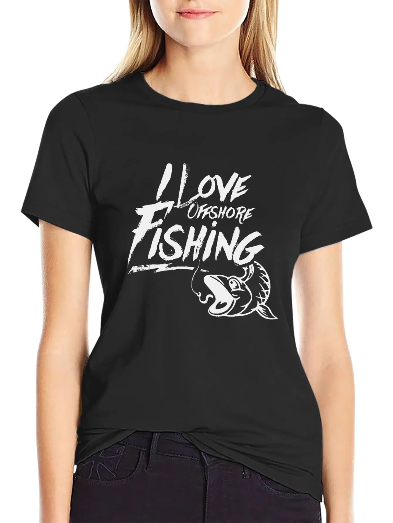 Fishing Fish Hook Fisher Fisherman Rod Unisex Casual T-Shirt – Clean Design For Daily Comfort