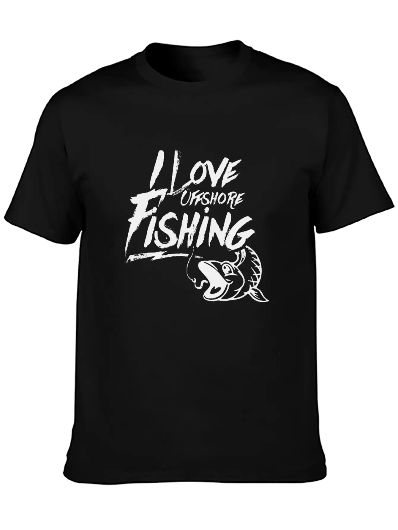Fishing Fish Hook Fisher Fisherman Rod Unisex Casual T-Shirt – Clean Design For Daily Comfort