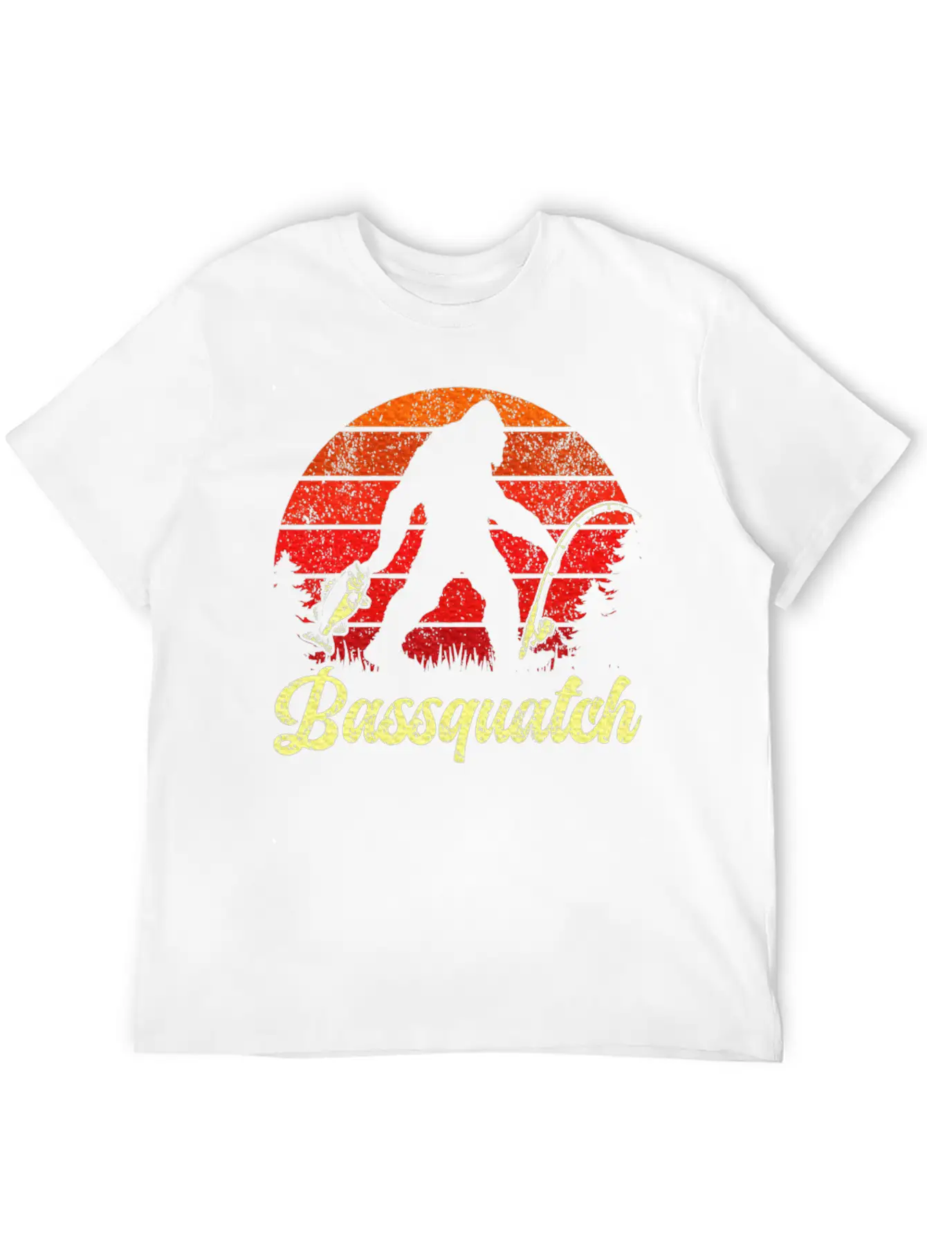 Fishing For Men Bass Fish Fisherman Basic Graphic T-Shirt – Daily Comfort In Soft Cotton
