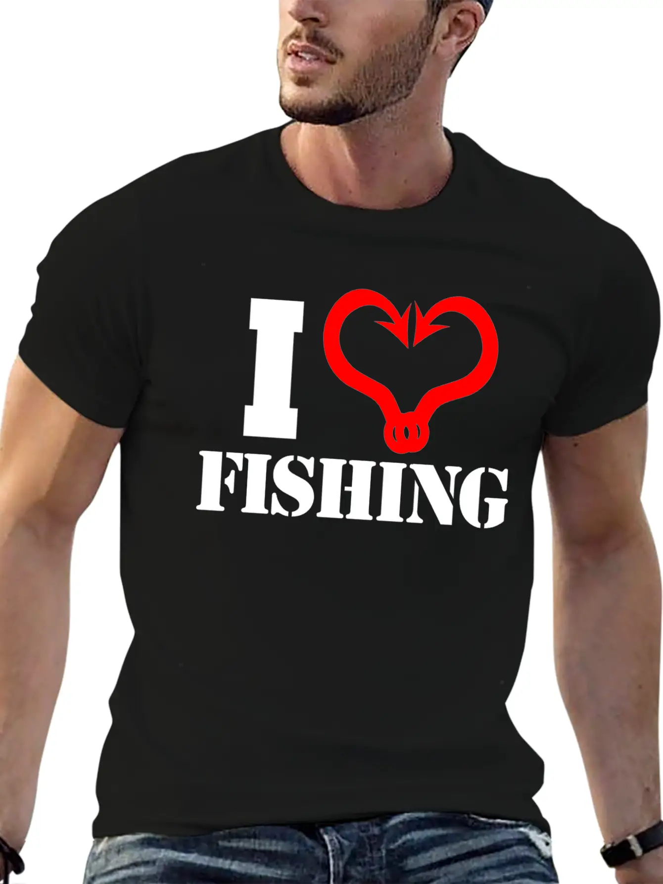 Fishing Gift Fish Unisex Short Sleeve Soft Cotton T-Shirt – Casual Everyday Wear