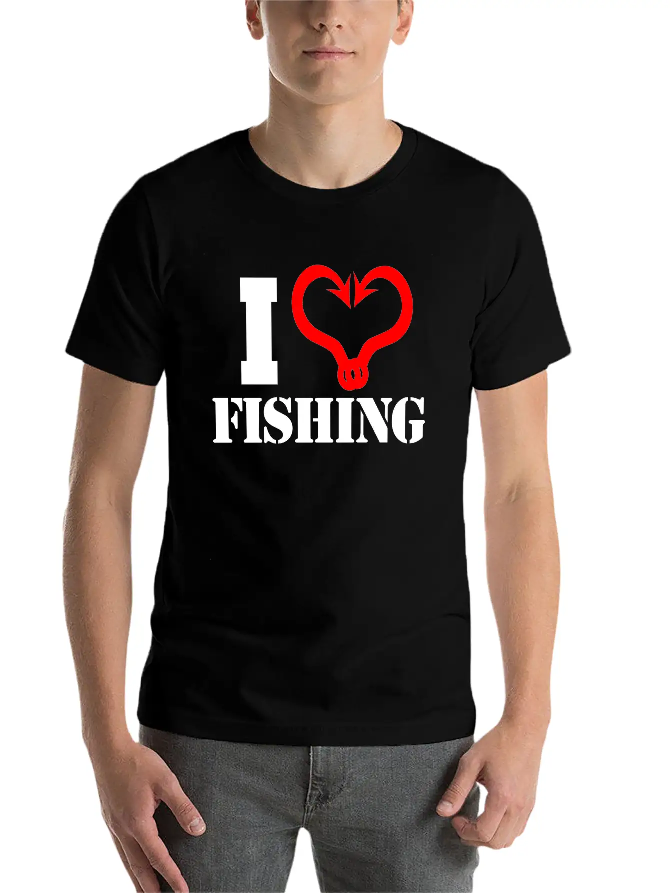 Fishing Gift Fish Unisex Short Sleeve Soft Cotton T-Shirt – Casual Everyday Wear