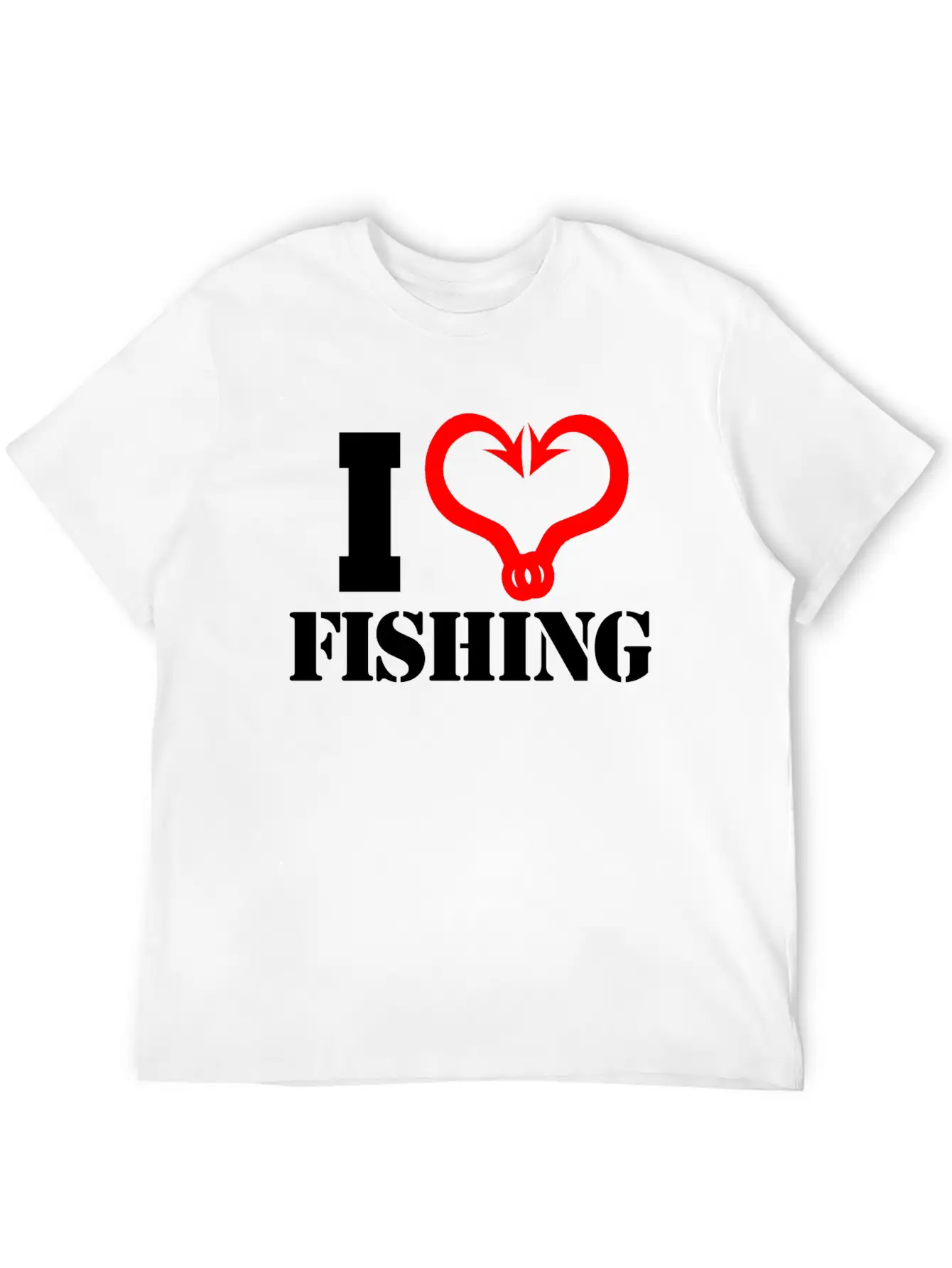 Fishing Gift Fish Unisex Short Sleeve Soft Cotton T-Shirt – Casual Everyday Wear