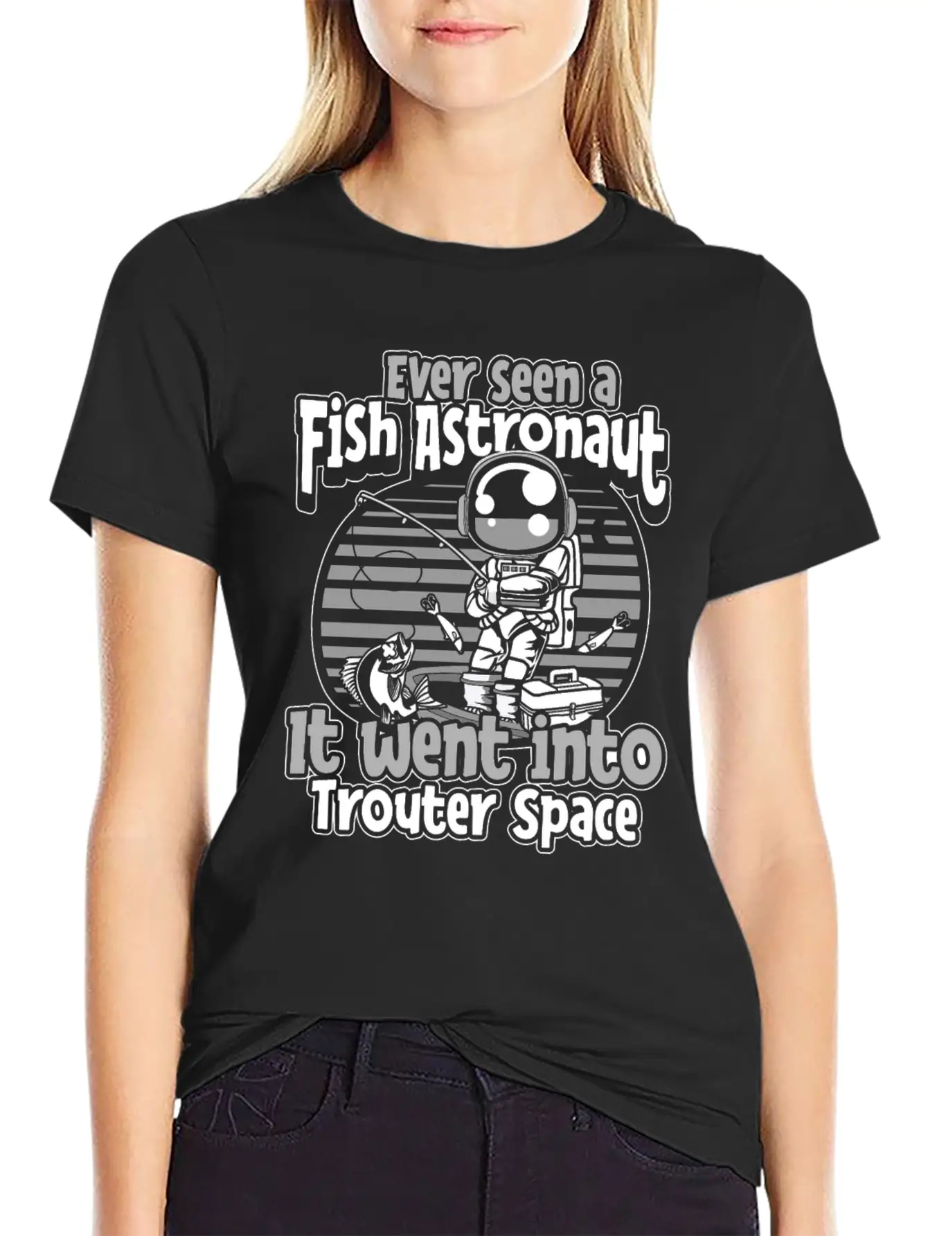 Fishing Rod Fish Fisherman Stylish Everyday T-Shirt – Unisex Basic Cotton Tee