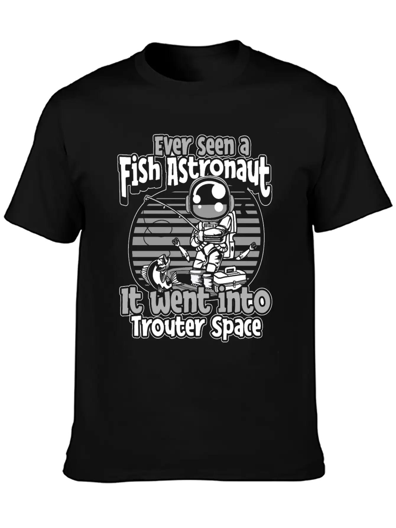 Fishing Rod Fish Fisherman Stylish Everyday T-Shirt – Unisex Basic Cotton Tee