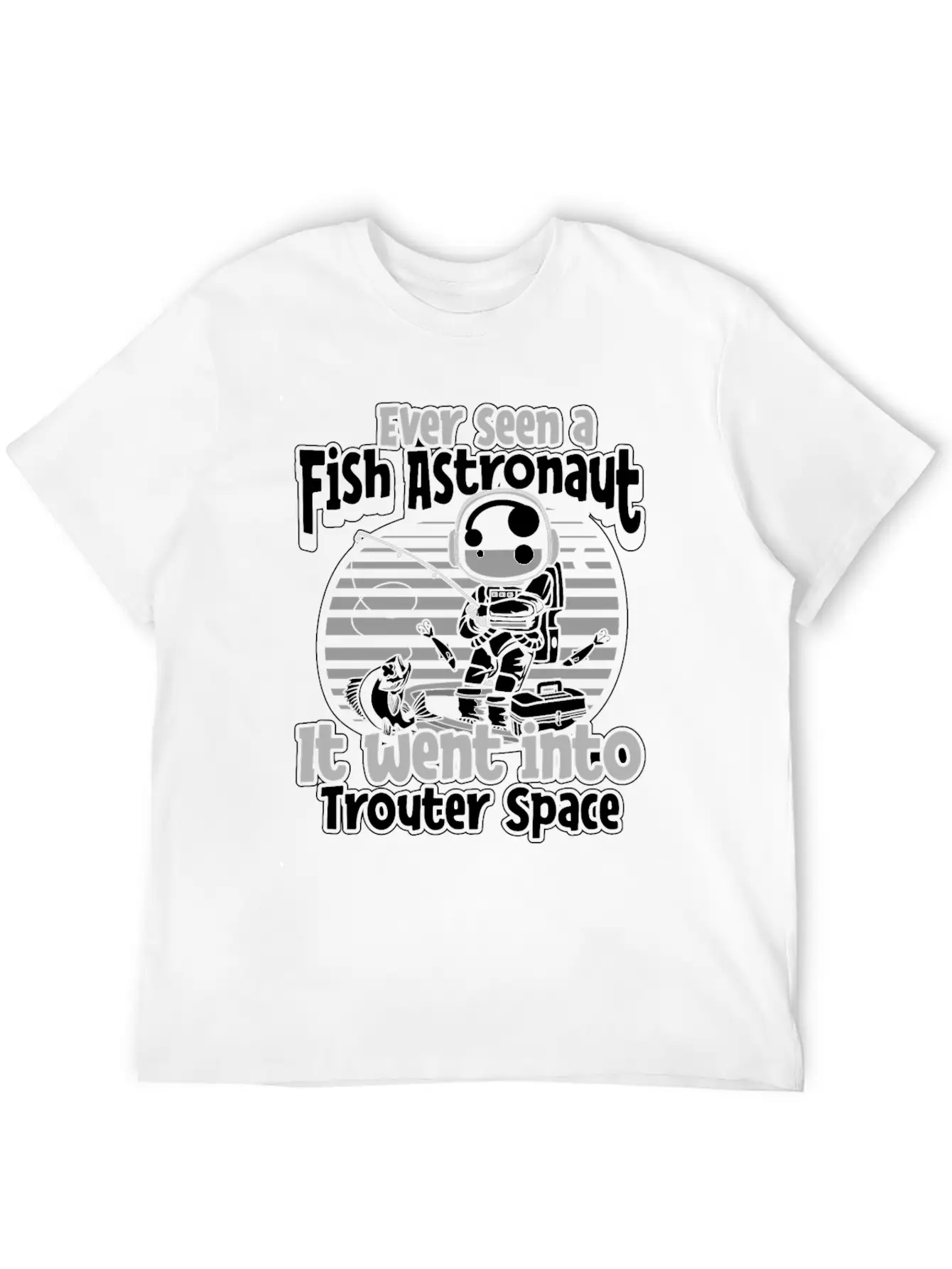Fishing Rod Fish Fisherman Stylish Everyday T-Shirt – Unisex Basic Cotton Tee