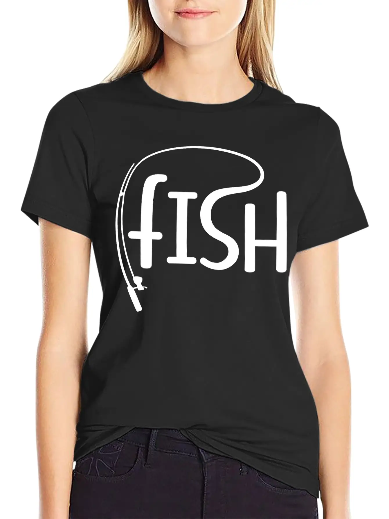 Fishing Unisex Casual T-Shirt – Clean Design For Daily Comfort