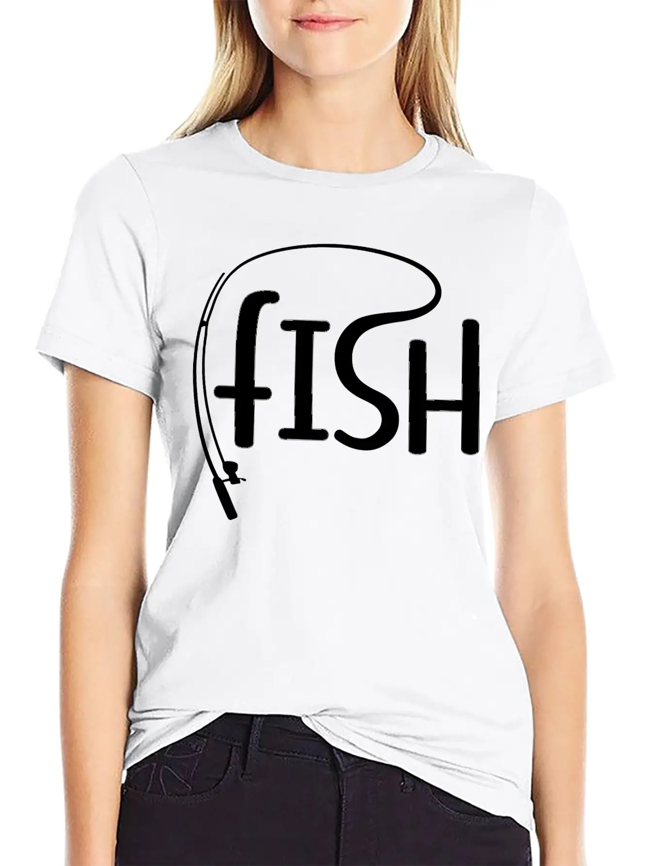 Fishing Unisex Casual T-Shirt – Clean Design For Daily Comfort