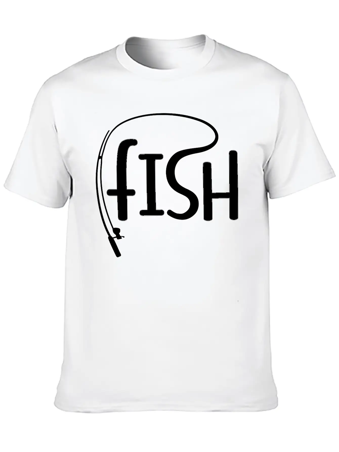 Fishing Unisex Casual T-Shirt – Clean Design For Daily Comfort
