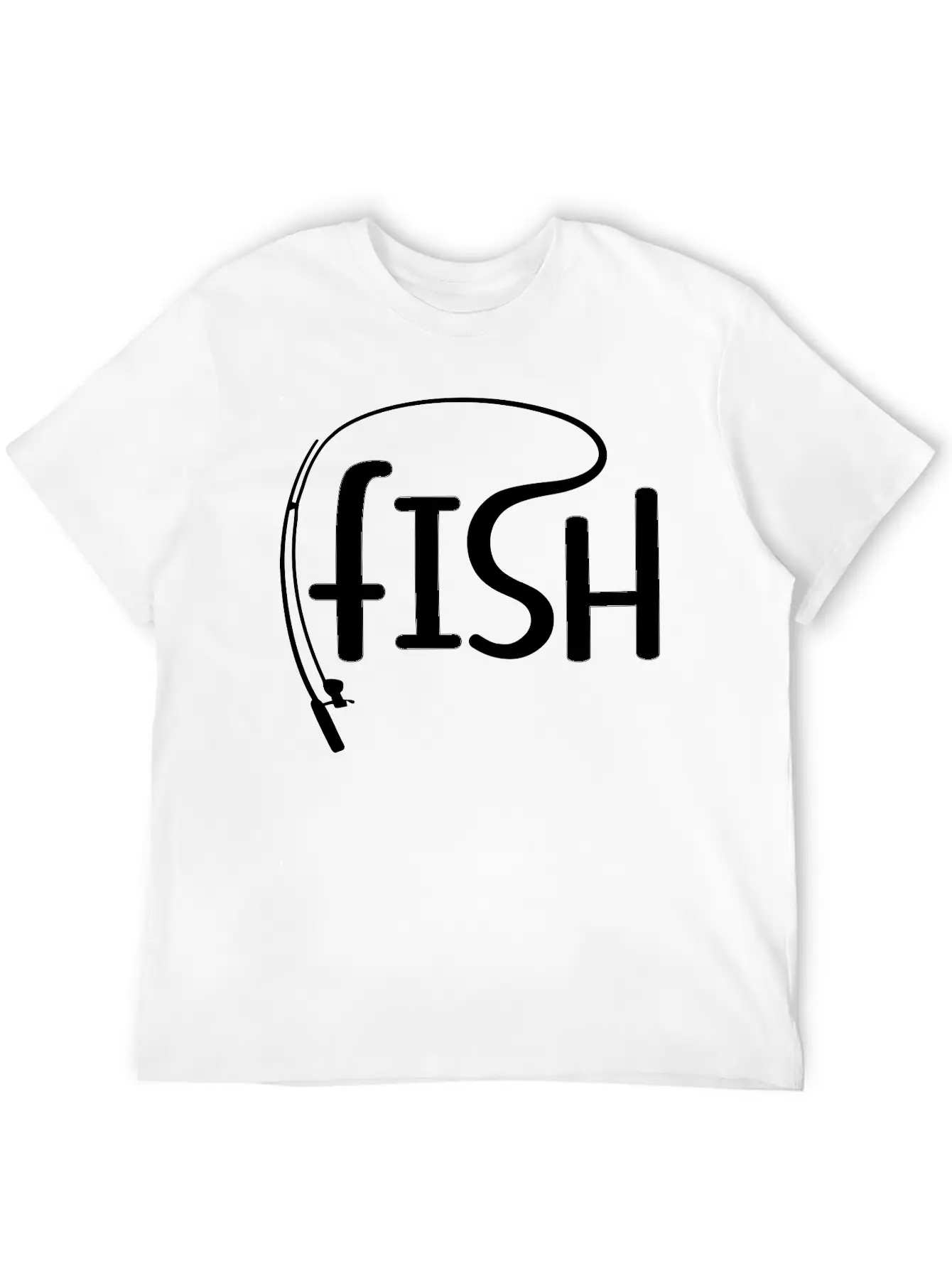 Fishing Unisex Casual T-Shirt – Clean Design For Daily Comfort