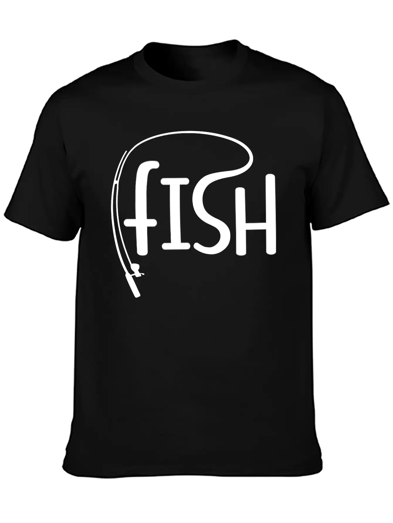 Fishing Unisex Casual T-Shirt – Clean Design For Daily Comfort