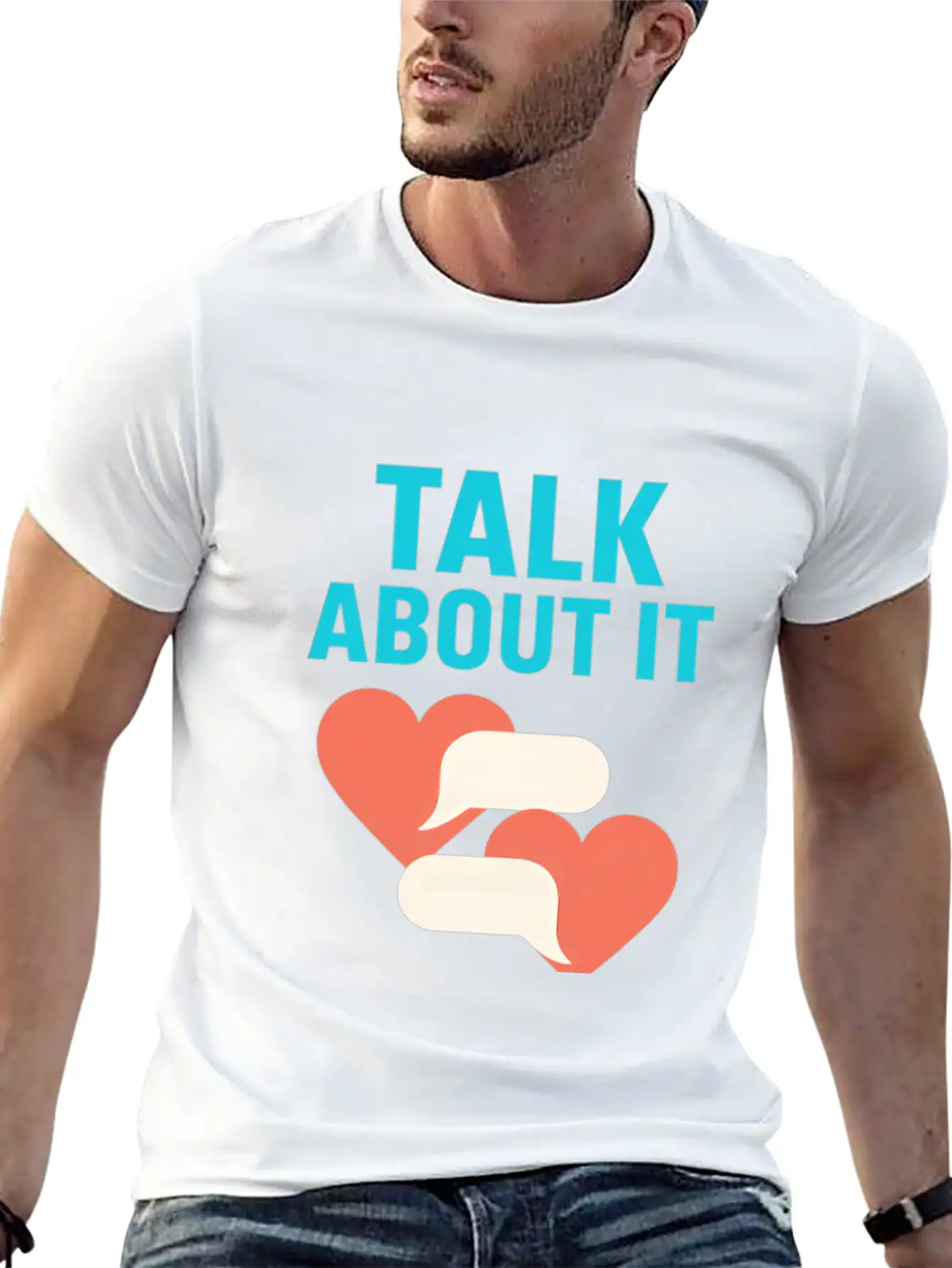Fitness And Mental Health Comfortable Minimalist Graphic Tee – Summer Style Essential