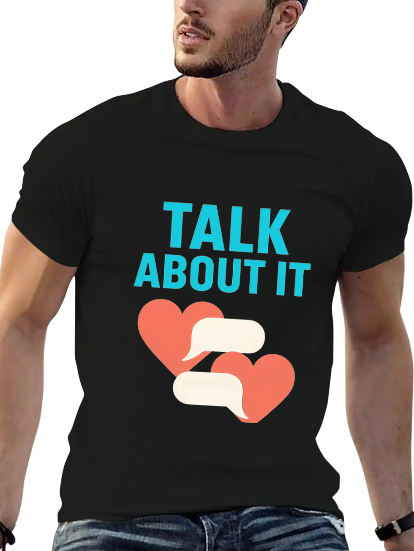 Fitness And Mental Health Comfortable Minimalist Graphic Tee – Summer Style Essential