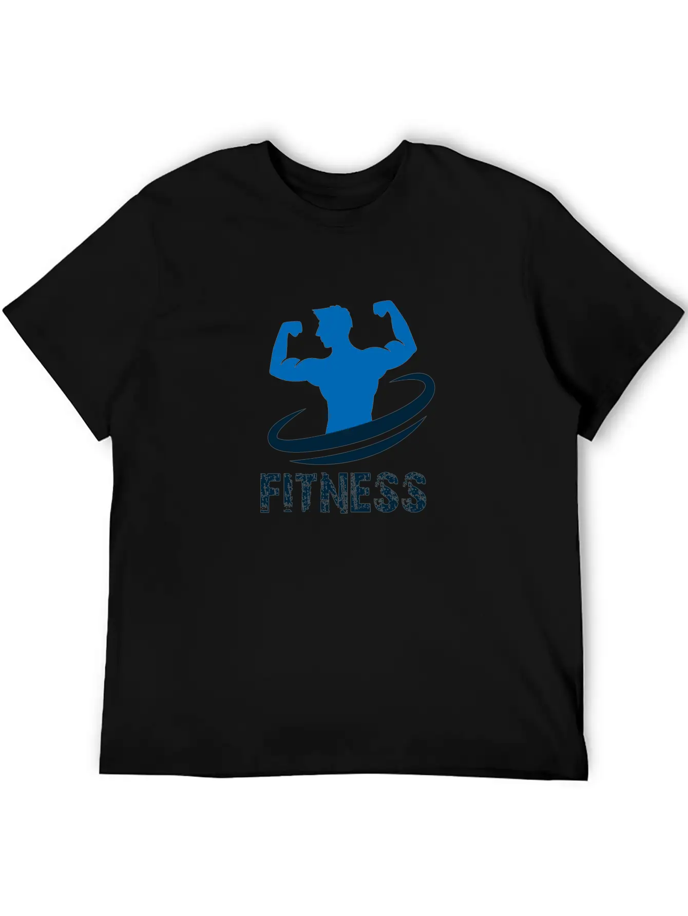 Fitness Design Basic Graphic T-Shirt – Daily Comfort In Soft Cotton