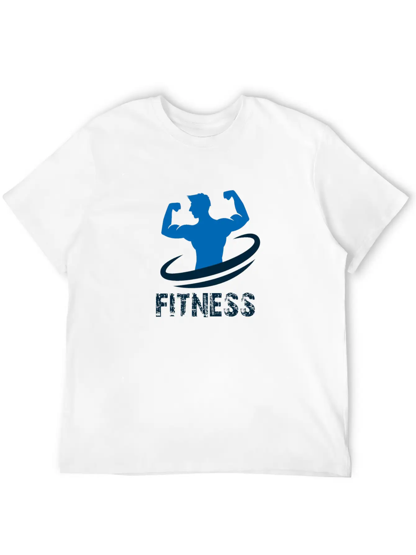 Fitness Design Basic Graphic T-Shirt – Daily Comfort In Soft Cotton