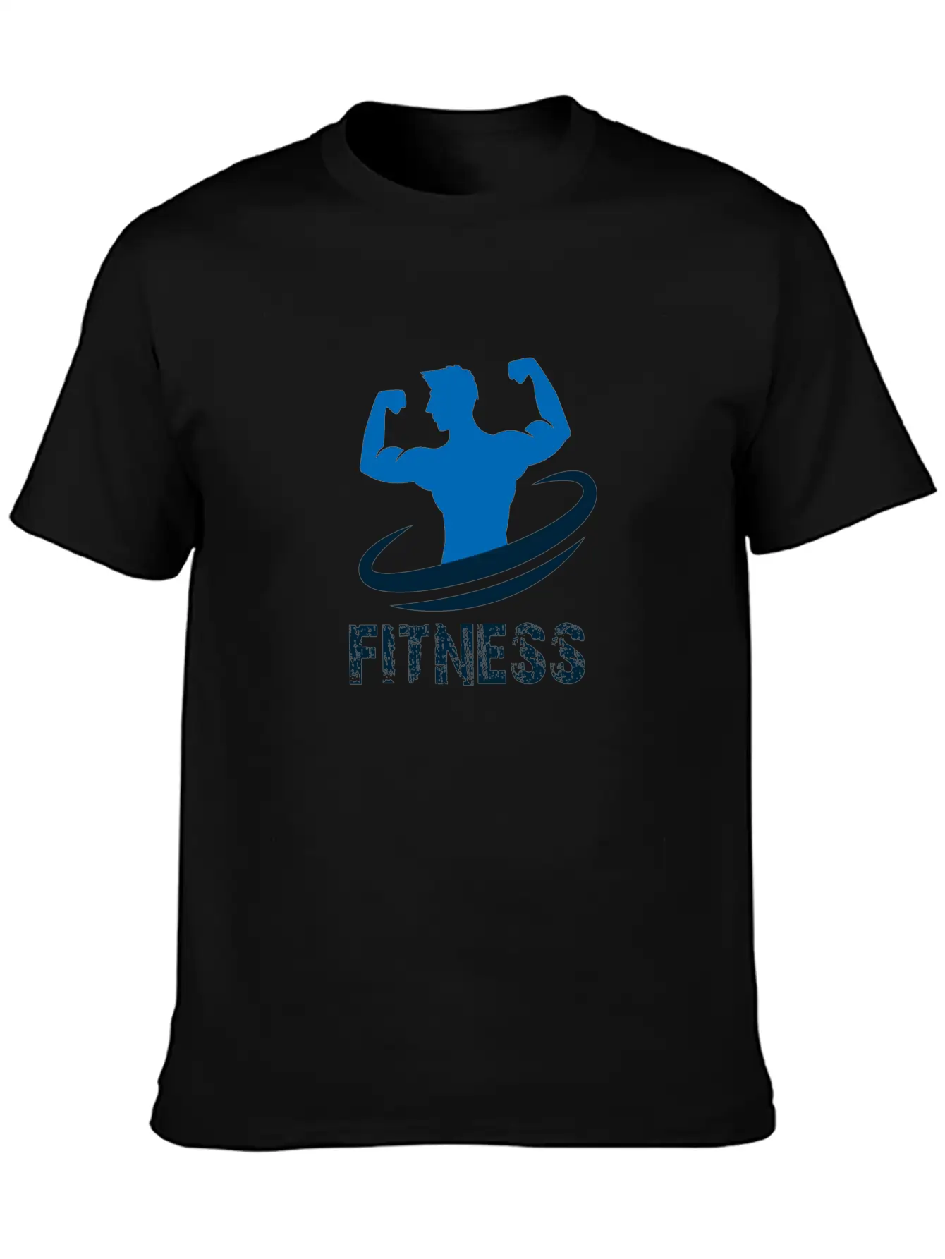 Fitness Design Basic Graphic T-Shirt – Daily Comfort In Soft Cotton