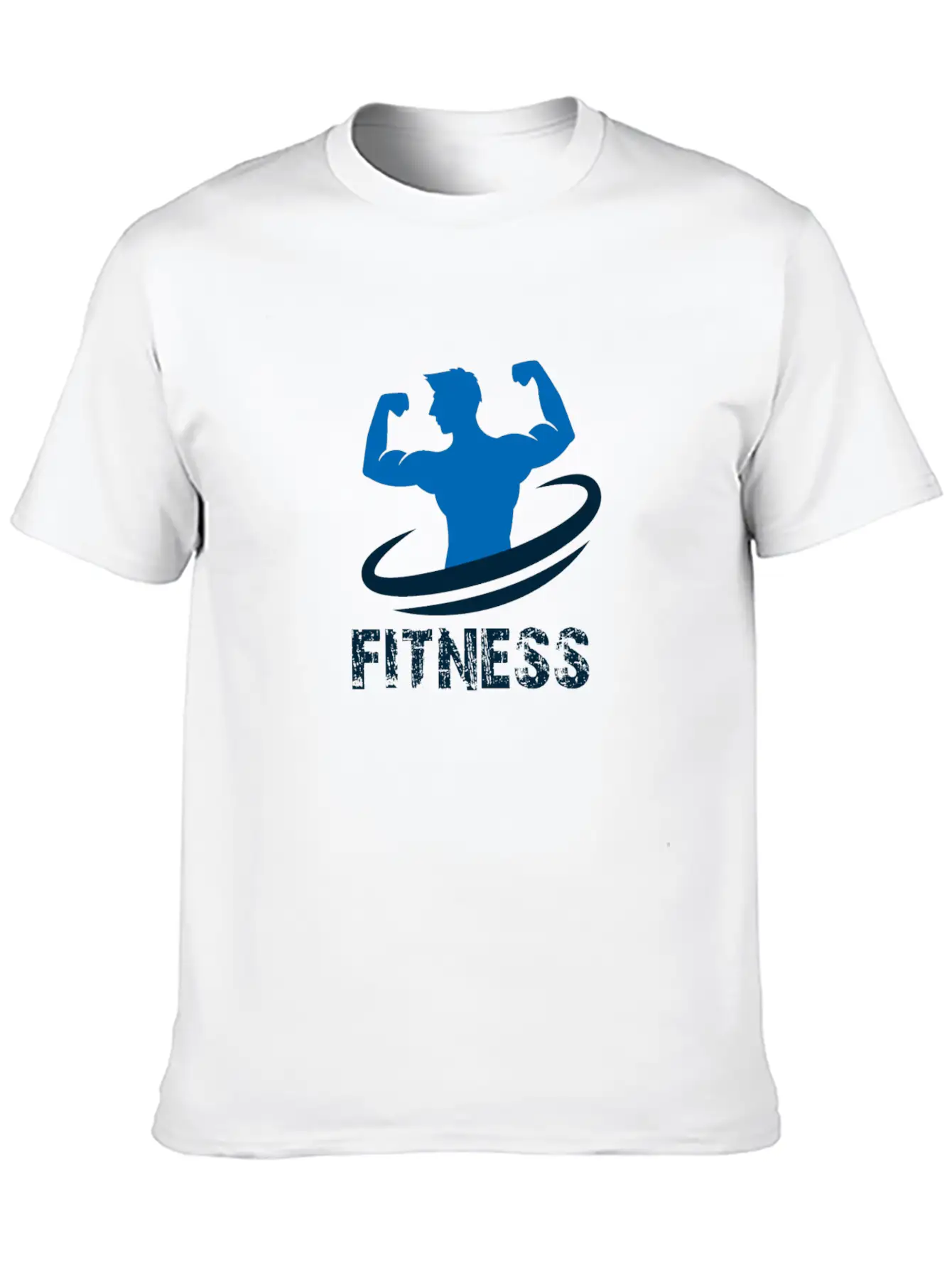 Fitness Design Basic Graphic T-Shirt – Daily Comfort In Soft Cotton