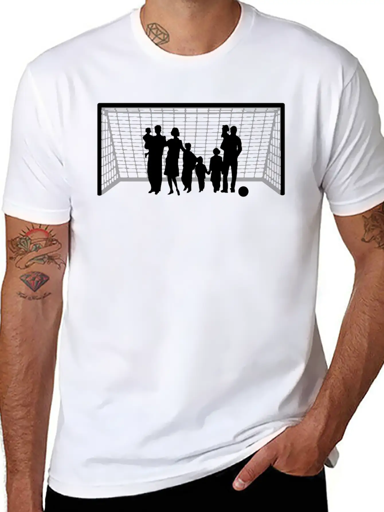 Fitness Family Timeless Short Sleeve Tee – Comfy And Minimalist Design