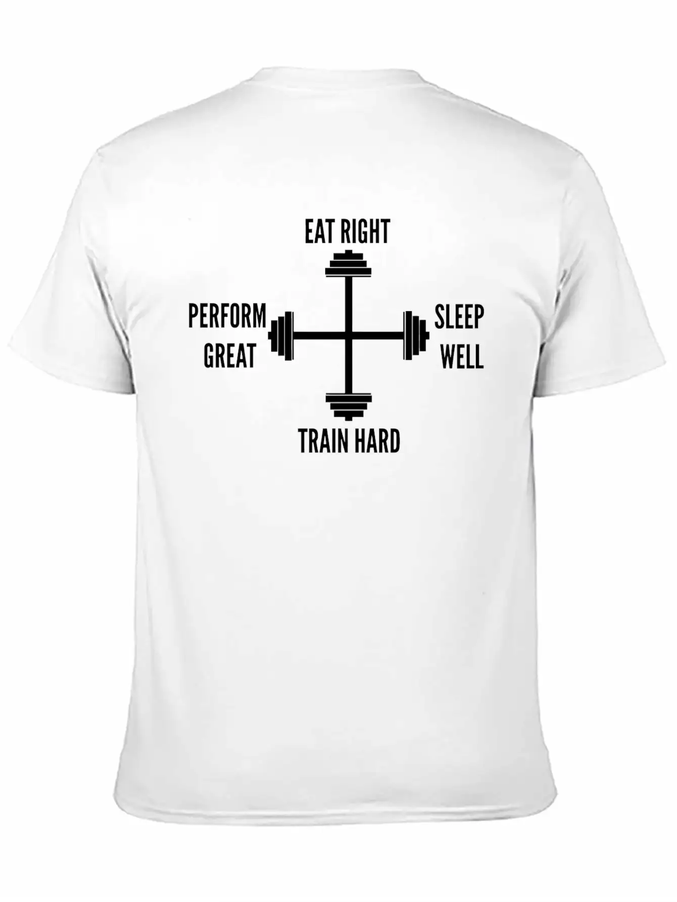 Fitness - Fitness Compass Unisex Short Sleeve Soft Cotton T-Shirt – Casual Everyday Wear