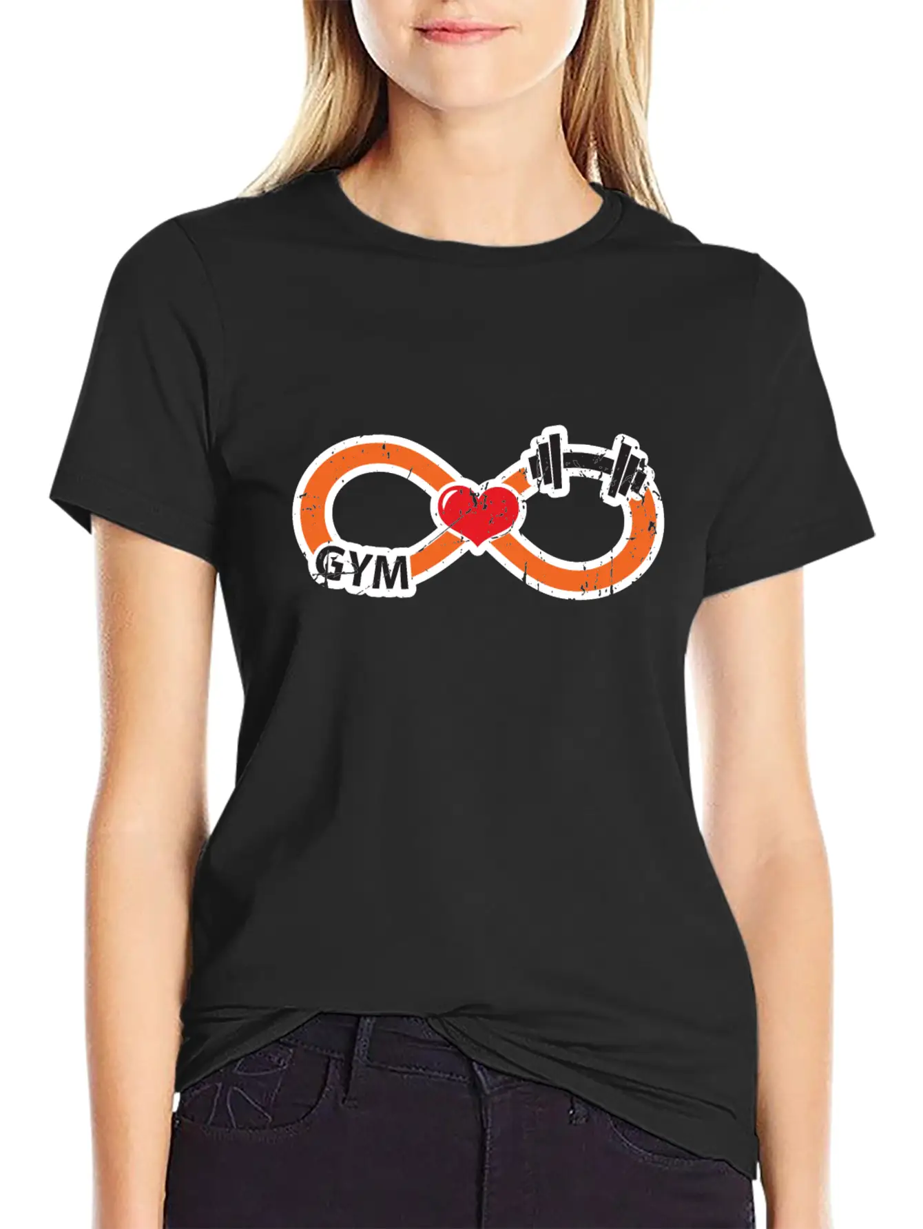 Fitness Love Relaxed Everyday Tee – Lightweight And Durable Cotton