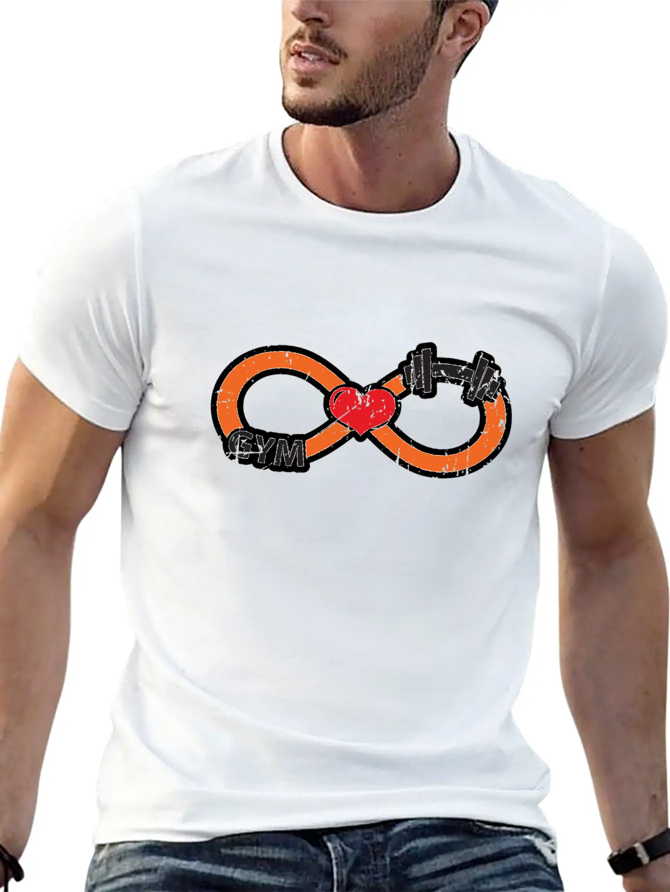 Fitness Love Relaxed Everyday Tee – Lightweight And Durable Cotton