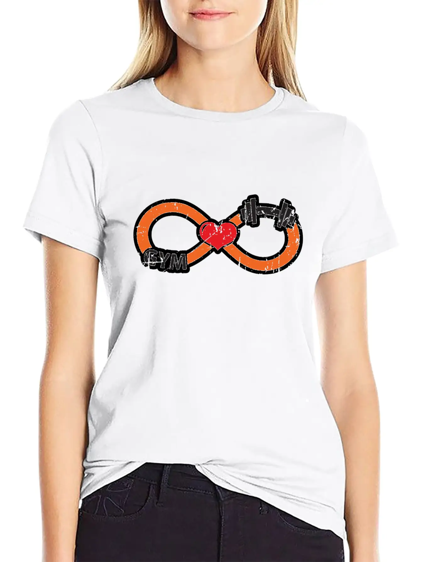 Fitness Love Relaxed Everyday Tee – Lightweight And Durable Cotton