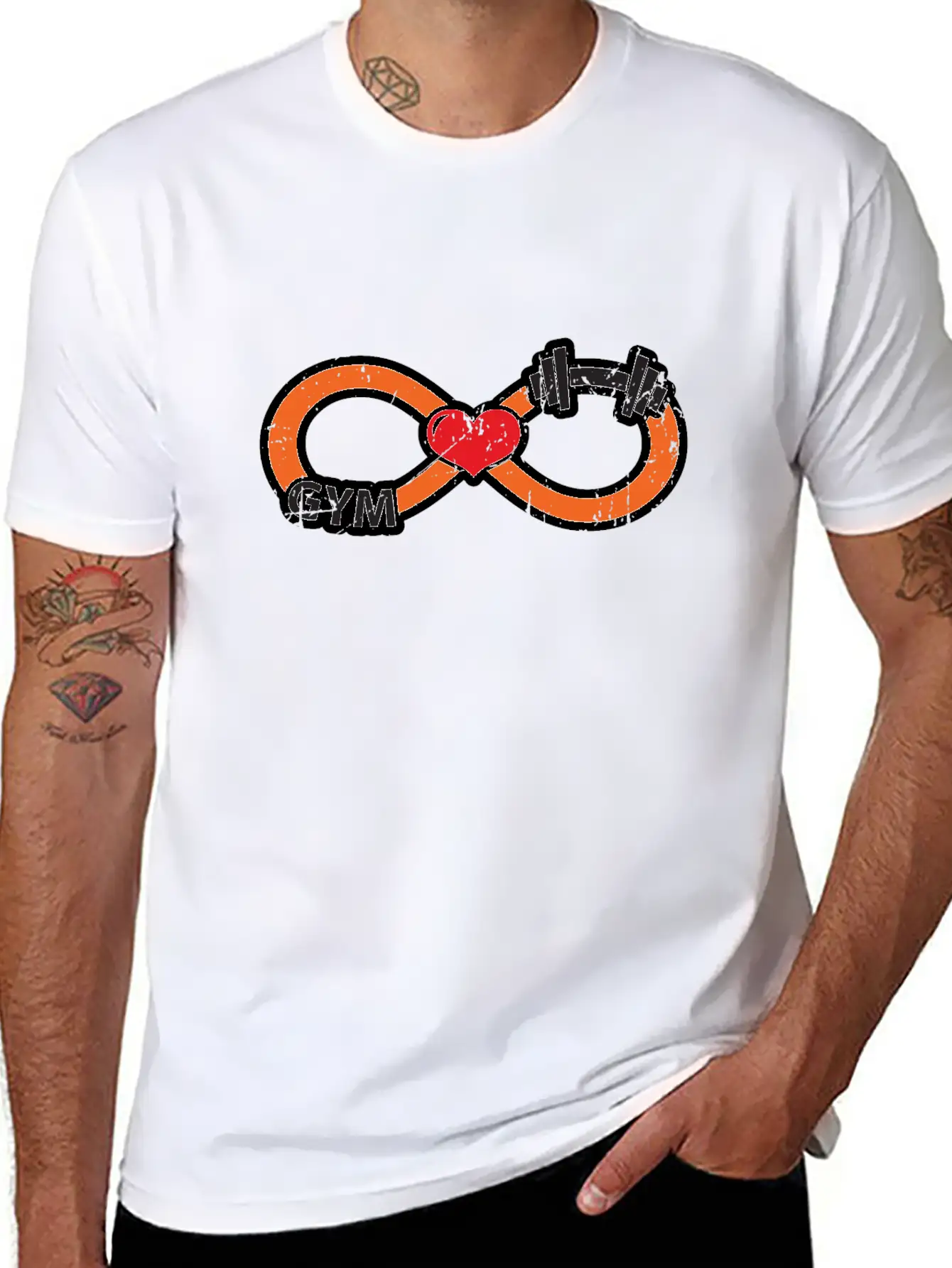 Fitness Love Relaxed Everyday Tee – Lightweight And Durable Cotton