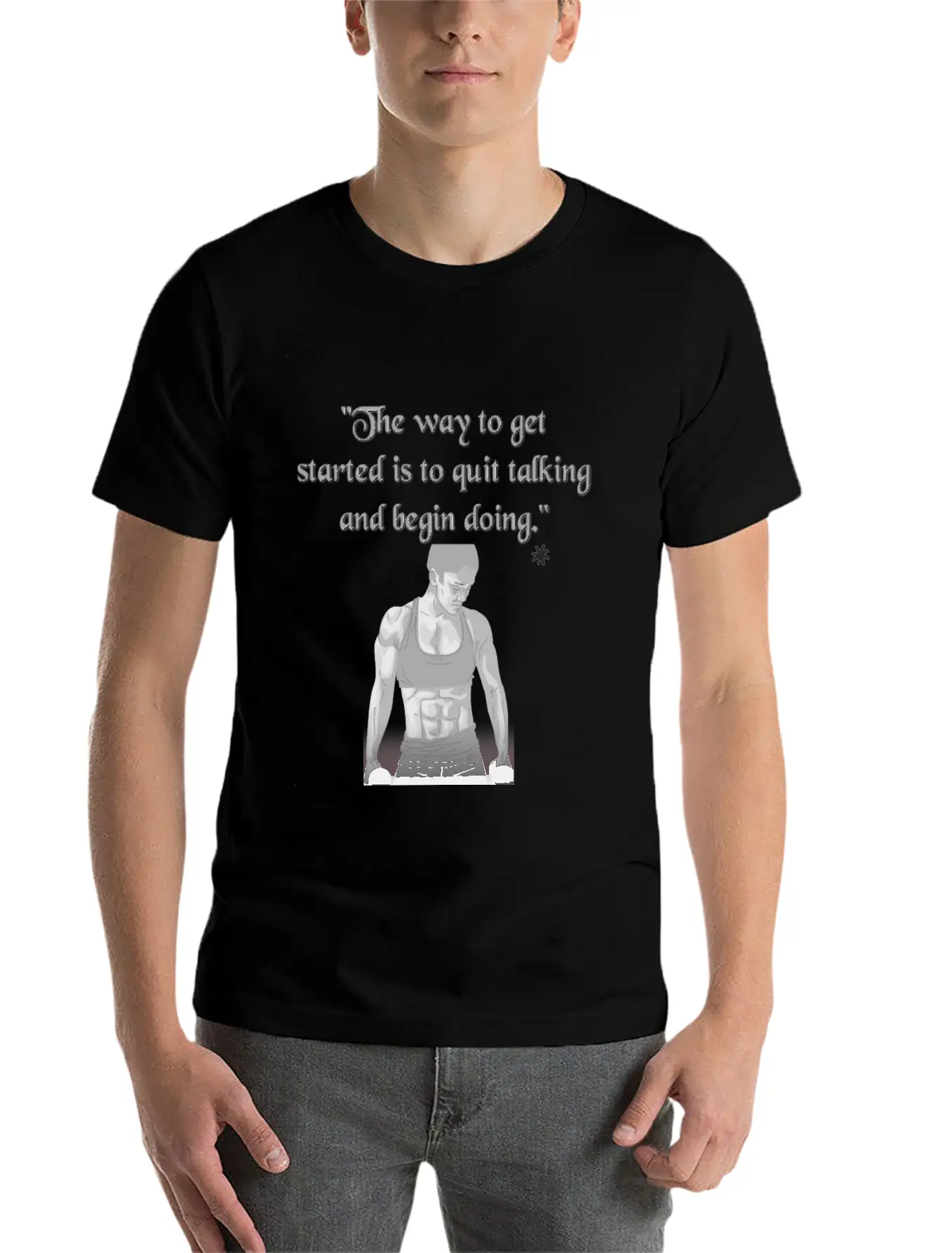Fitness Queen Stylish Everyday T-Shirt – Unisex Basic Cotton Tee
