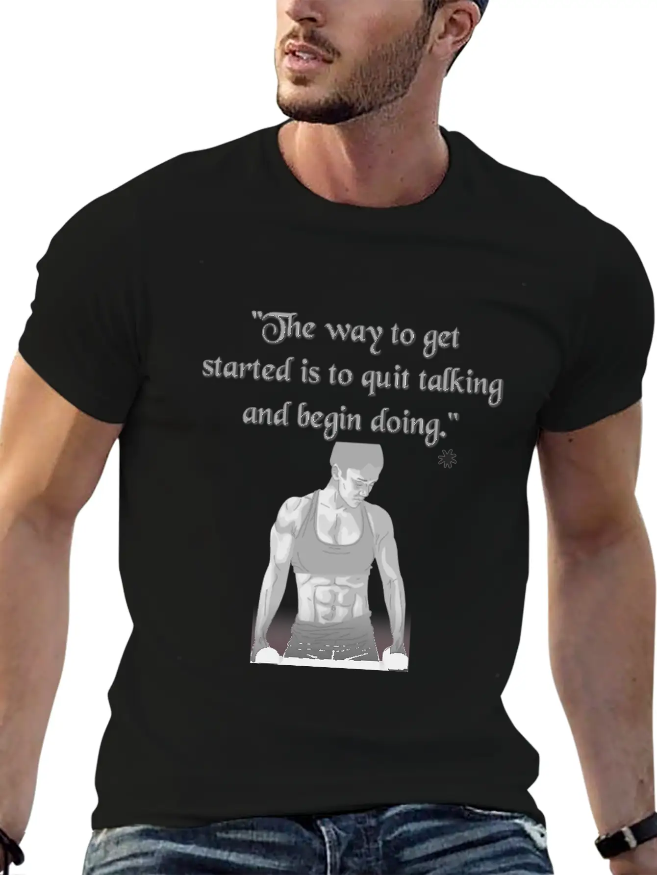 Fitness Queen Stylish Everyday T-Shirt – Unisex Basic Cotton Tee