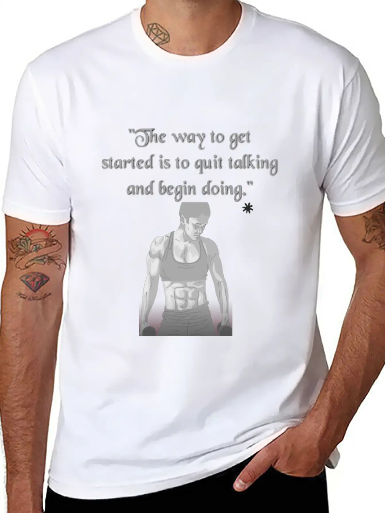 Fitness Queen Stylish Everyday T-Shirt – Unisex Basic Cotton Tee
