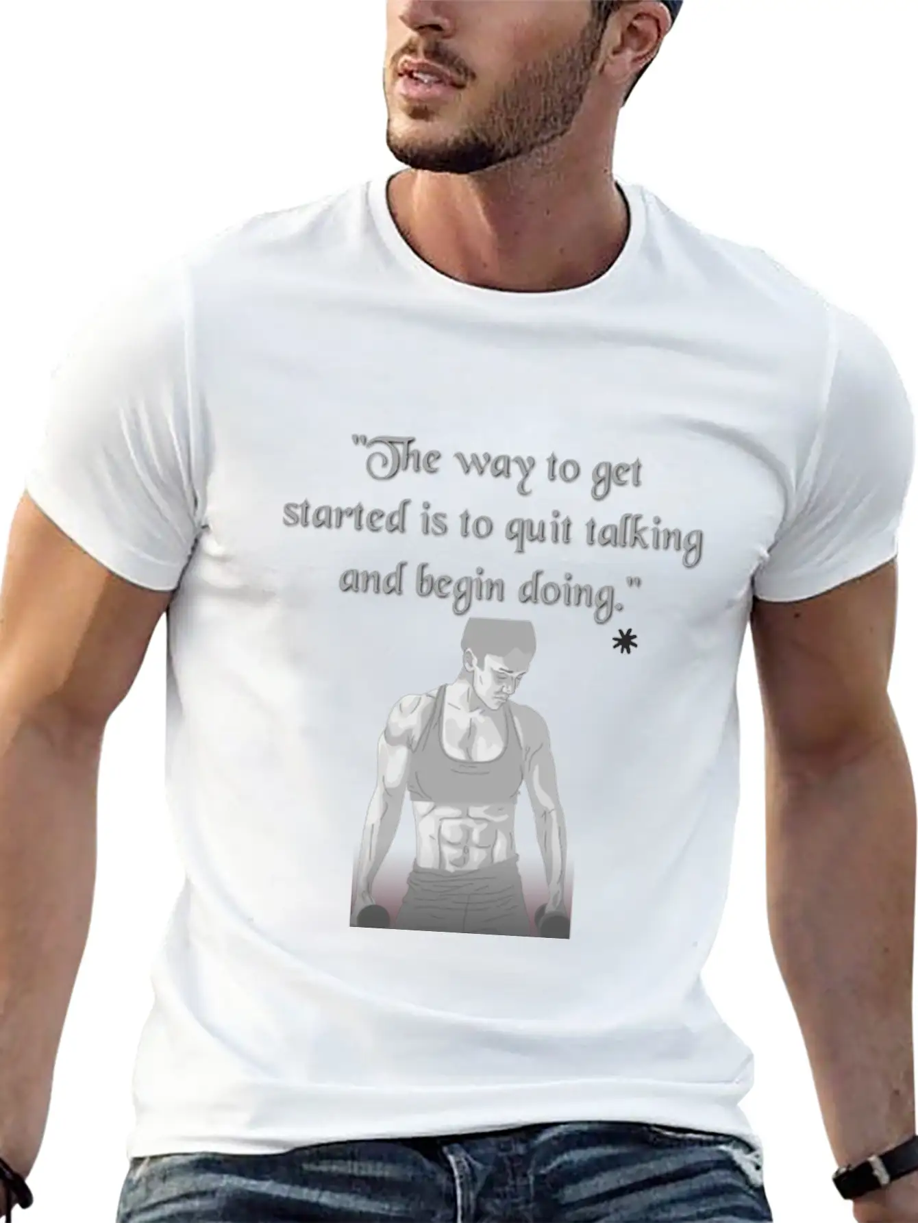 Fitness Queen Stylish Everyday T-Shirt – Unisex Basic Cotton Tee