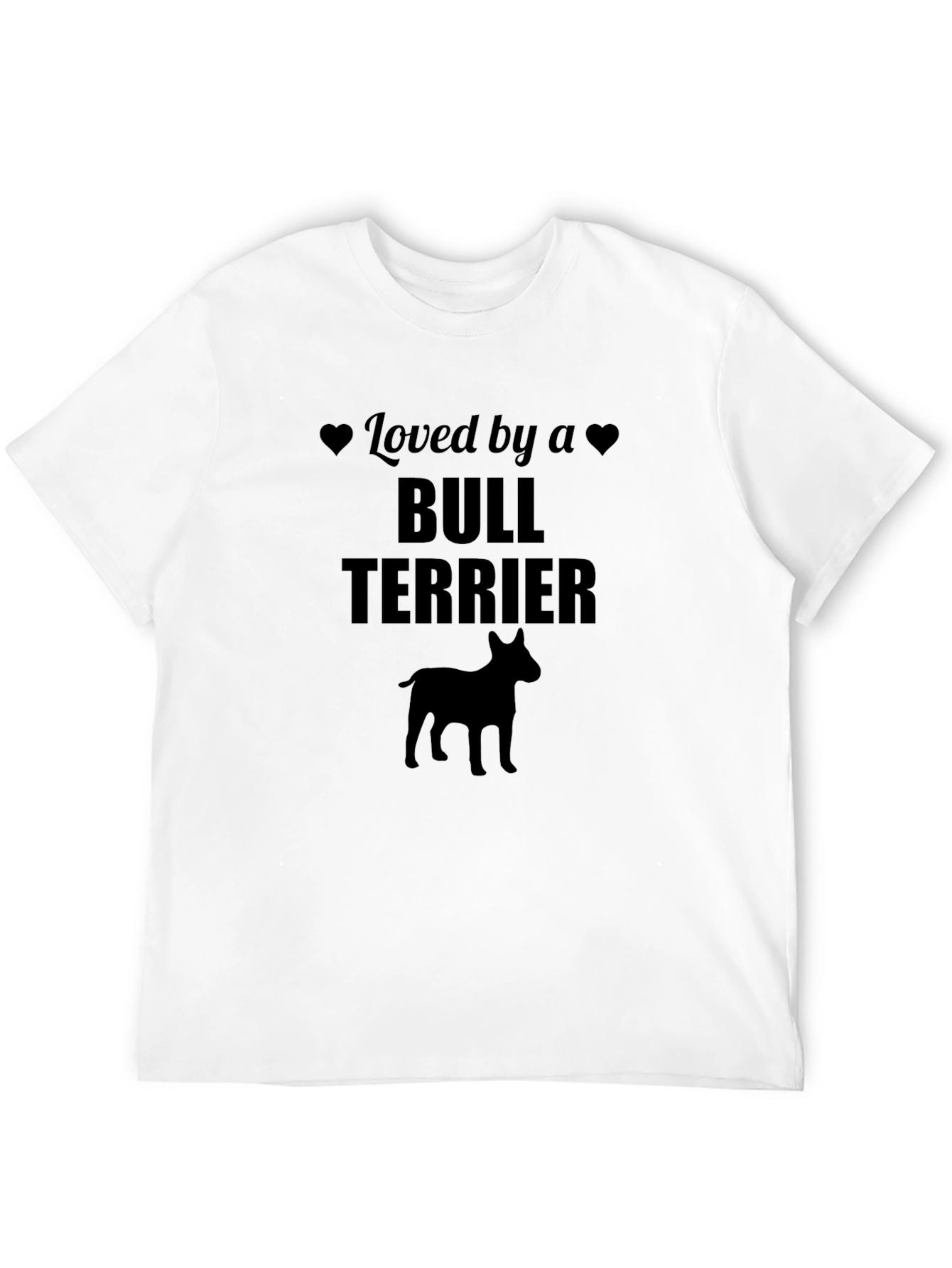 Bull Terrier Lover T-Shirt - Unisex Black Tee