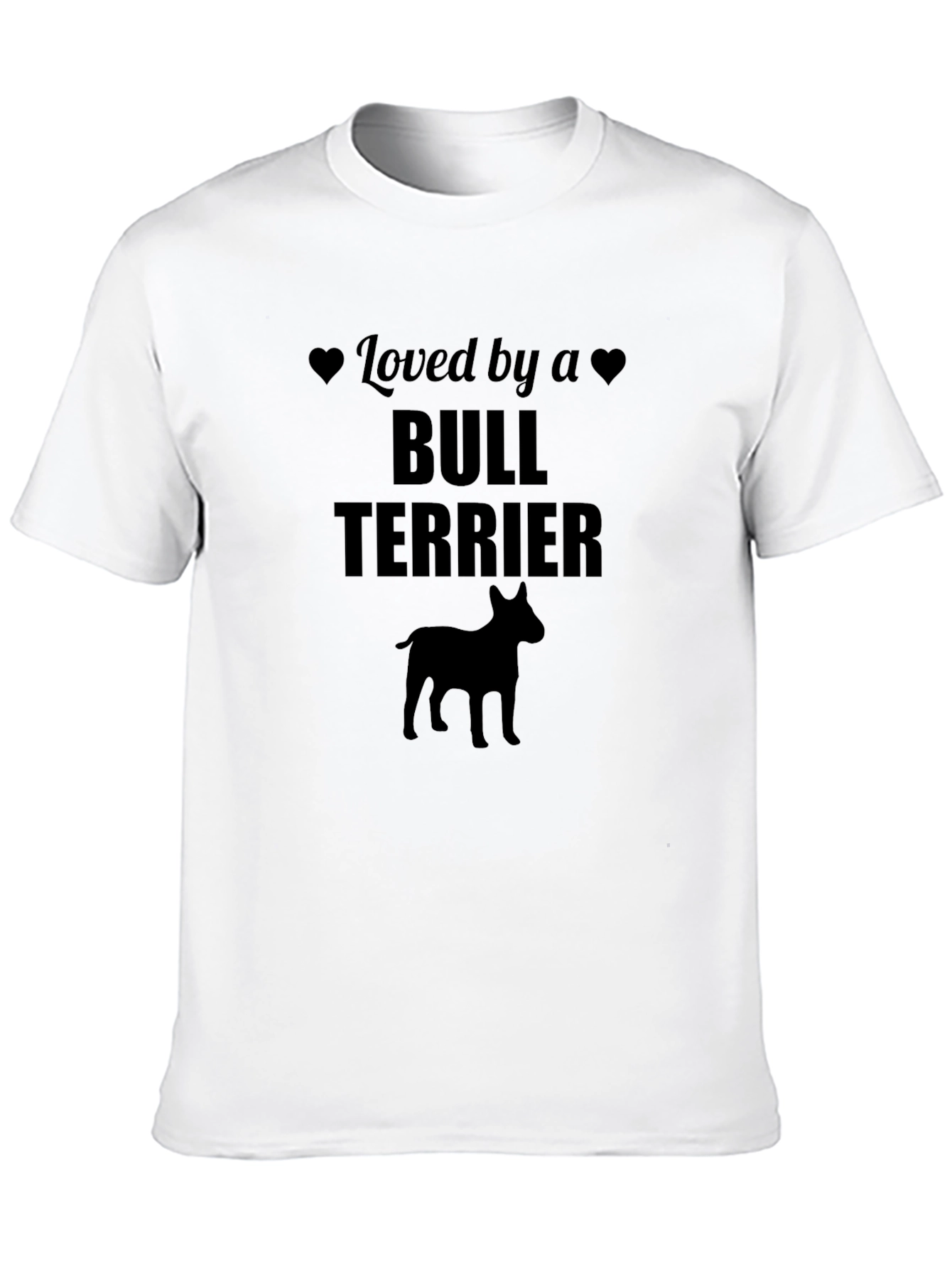 Bull Terrier Lover T-Shirt - Unisex Black Tee